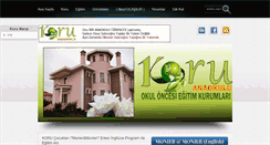 Desktop Screenshot of koruakademi.com